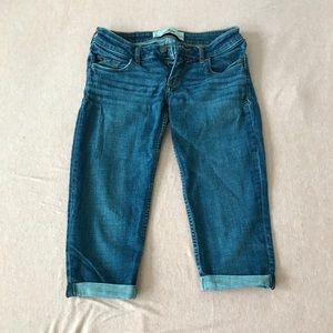 Hollister Bermuda jean shorts